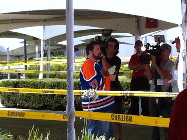 Kevin Smith Comic-Con 2011 Sighting