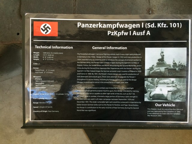 Panzer I Information