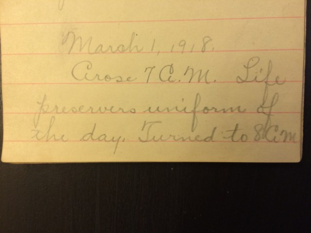 Source: C. Gilbert Hazlett, March 1, 1918