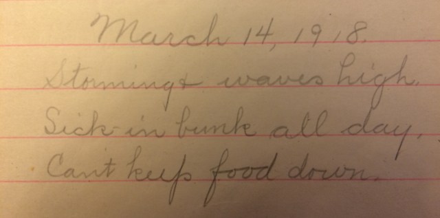 Source: C. Gilbert Hazlett, March 14, 1918