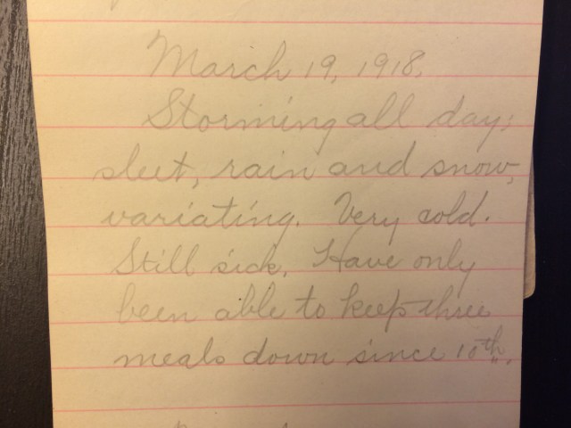 Source: C. Gilbert Hazlett, March 19, 1918