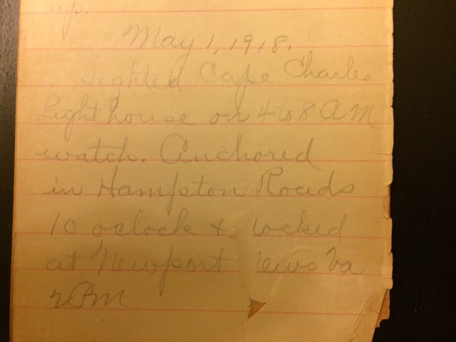 Source: C. Gilbert Hazlett, May 1, 1918